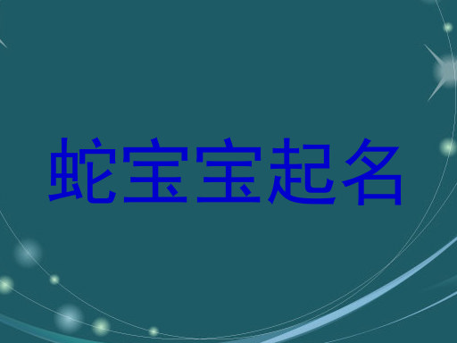 蛇宝宝