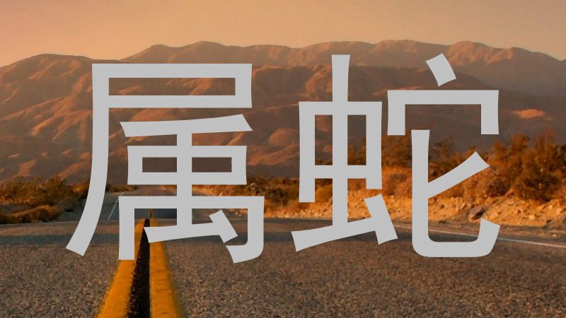 属蛇