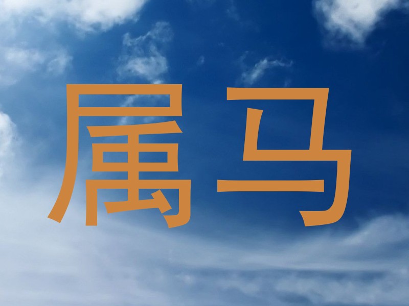 属马
