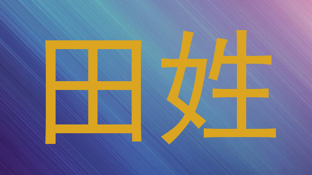 田姓