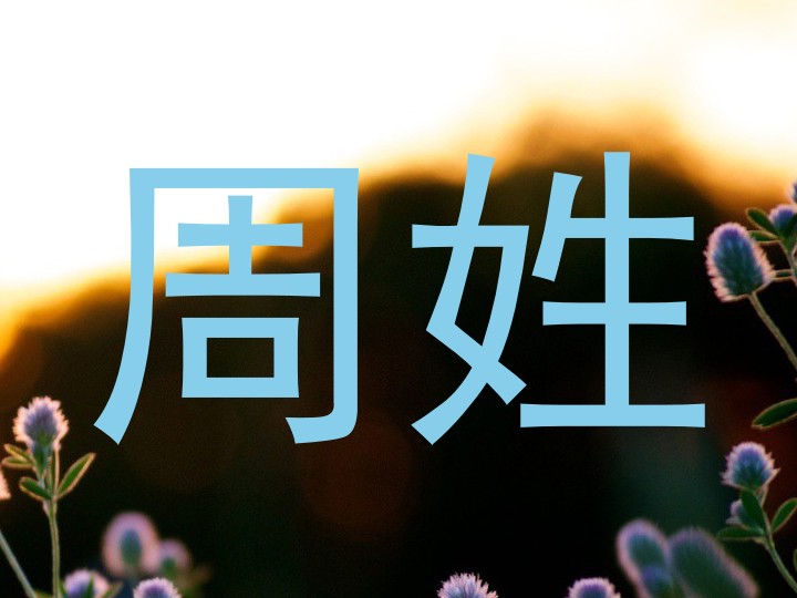 周姓