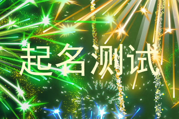 起名测试