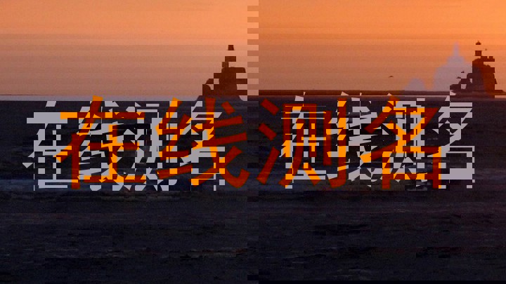 在线测名
