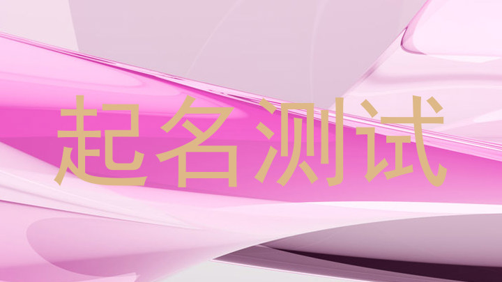 起名测试