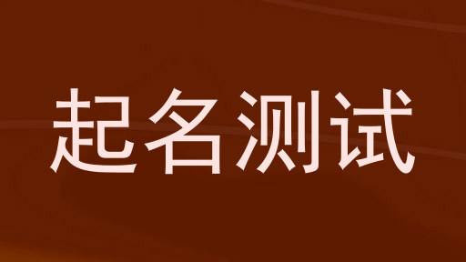 起名测试