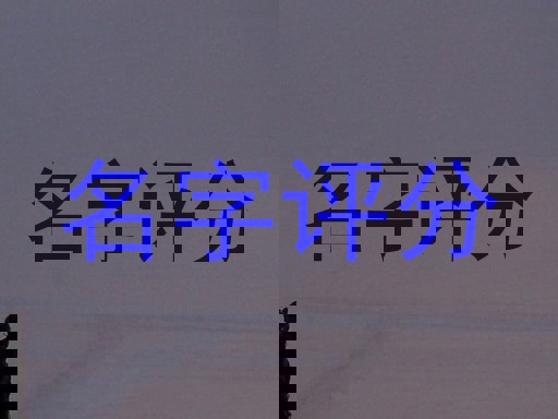 名字评分