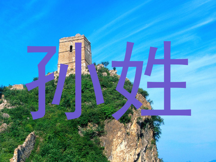 孙姓