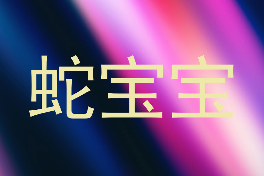 蛇宝宝