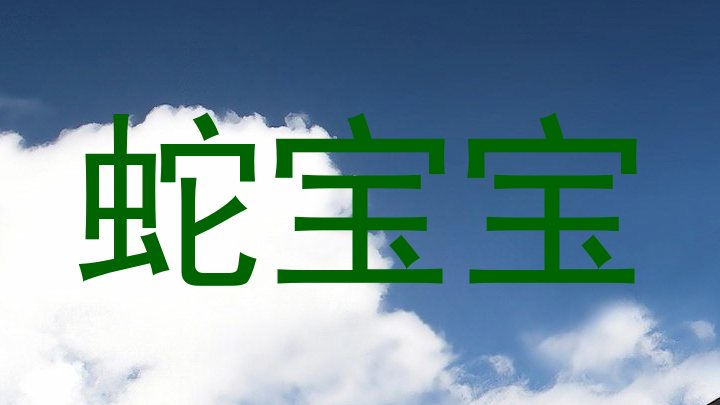 蛇宝宝