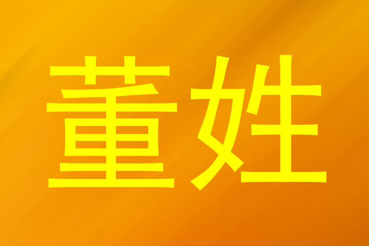 董姓
