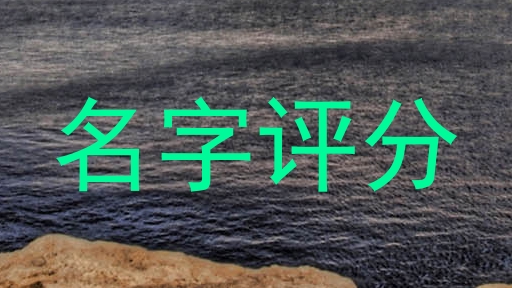 名字评分