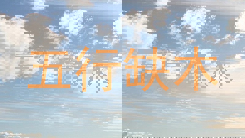 五行缺木