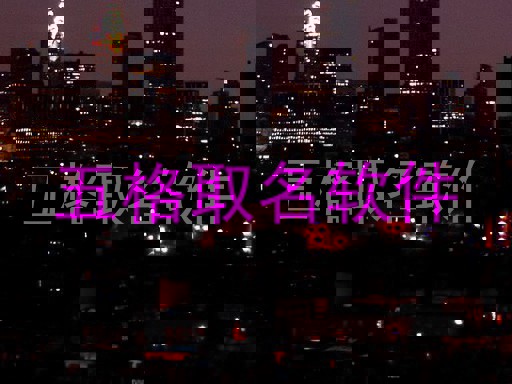 五格取名软件