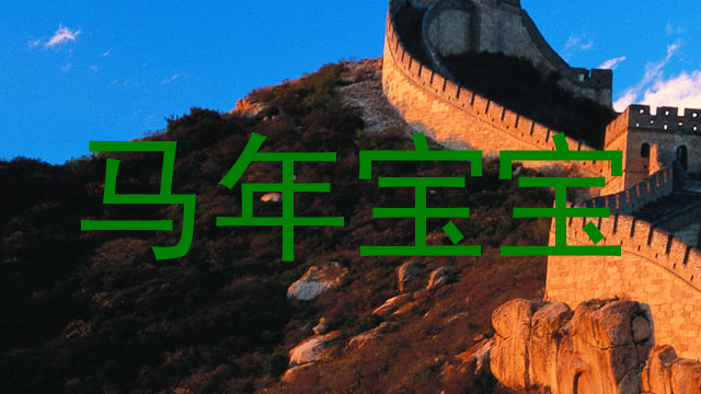 马年宝宝