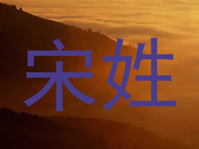 宋姓