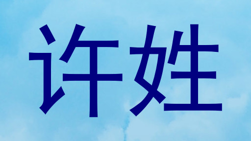 许姓