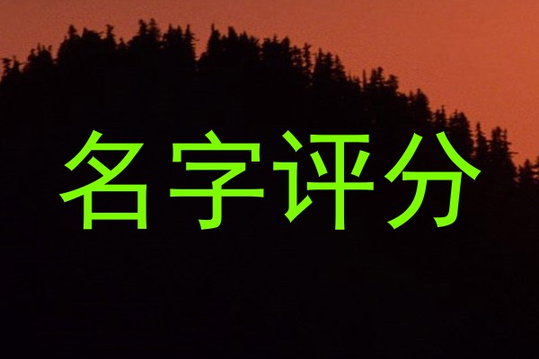 名字评分