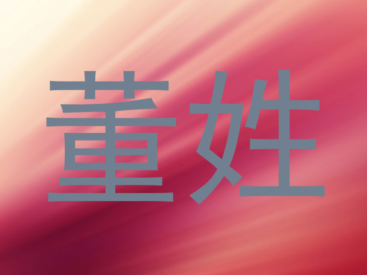 董姓