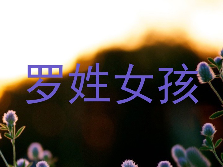 罗姓女孩