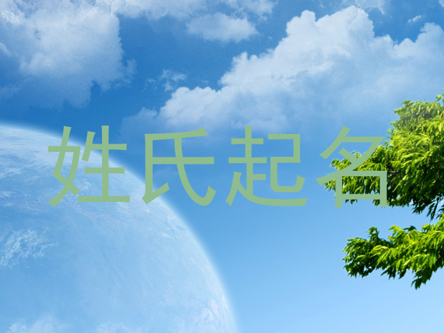 姓氏起名