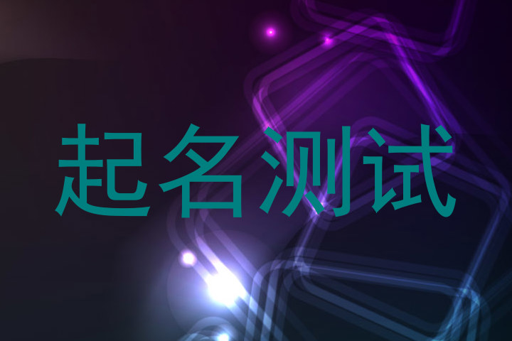 起名测试