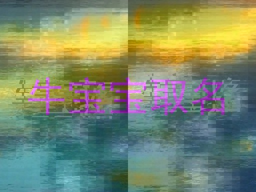 牛宝宝取名
