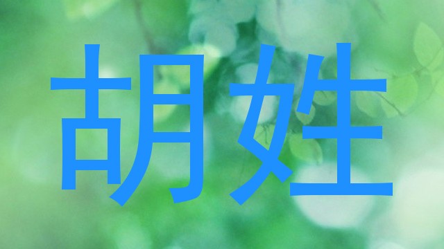 胡姓