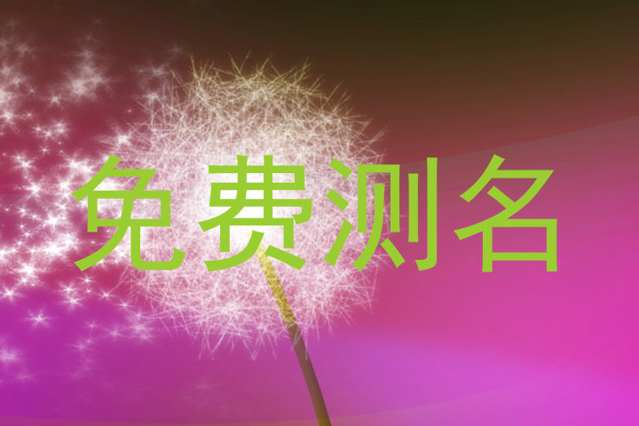 免费测名