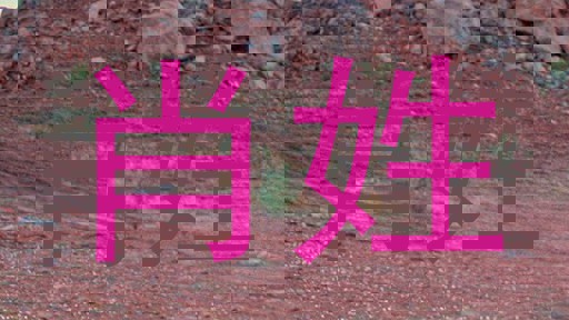肖姓
