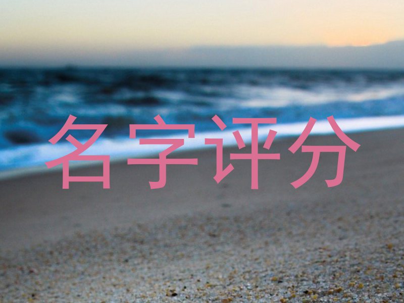 名字评分