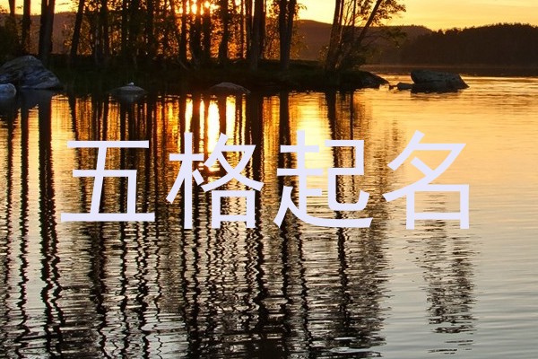 五格起名