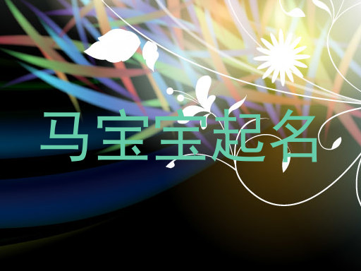 马宝宝起名
