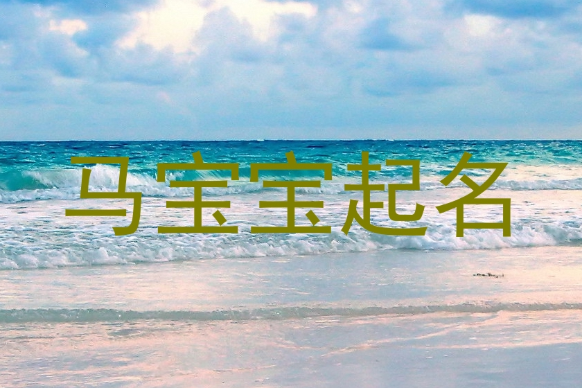 马宝宝起名