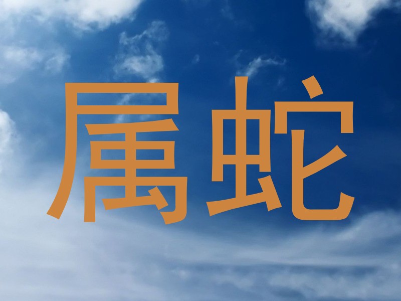 属蛇