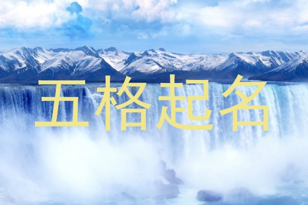 五格起名