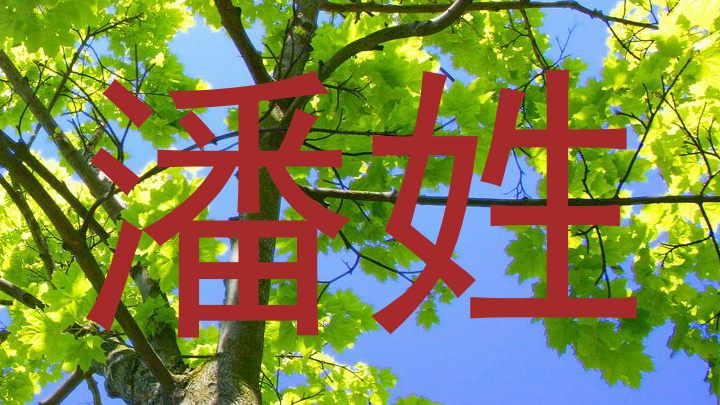 潘姓