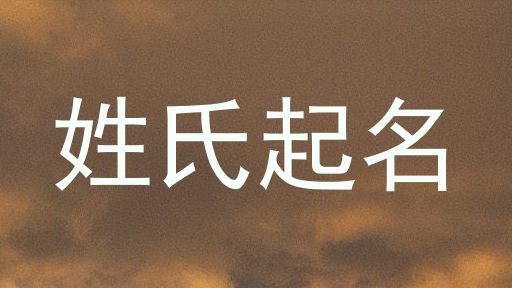 姓氏起名