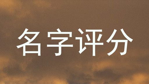 名字评分