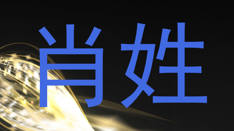 肖姓