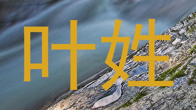 叶姓