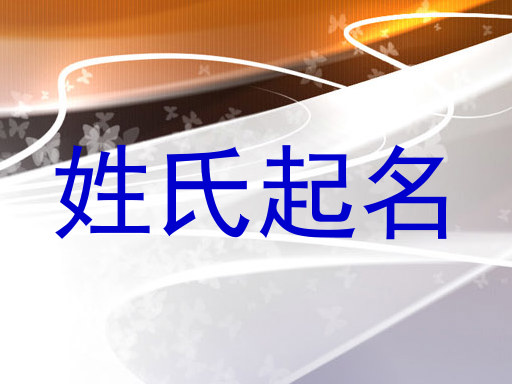 姓氏起名