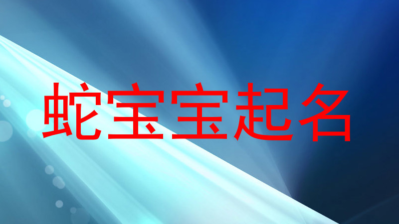 蛇宝宝