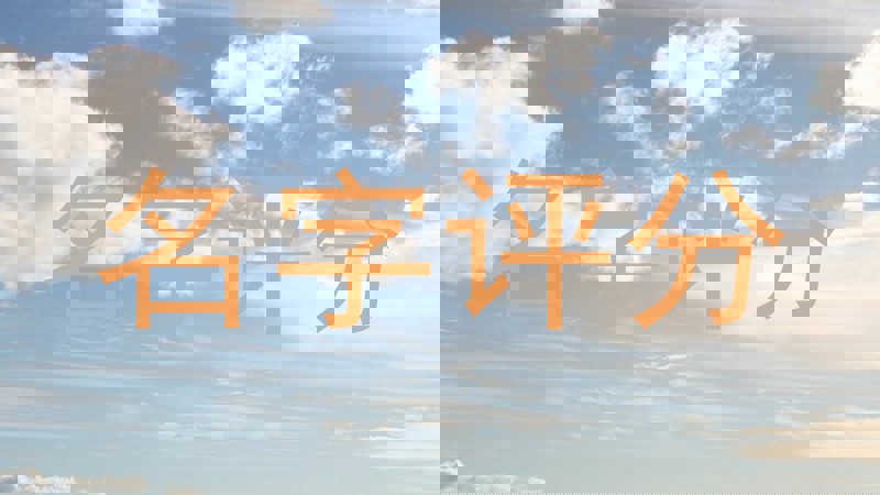 名字评分