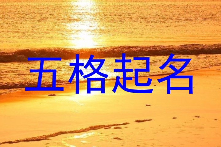 五格起名