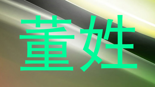 董姓