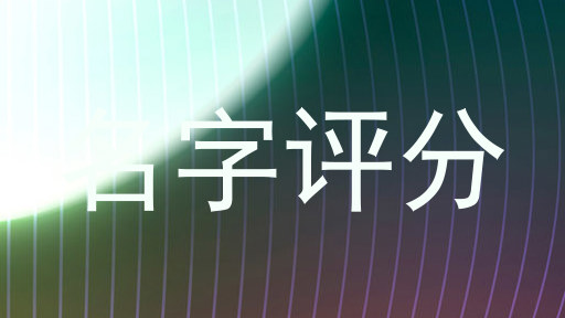 名字评分