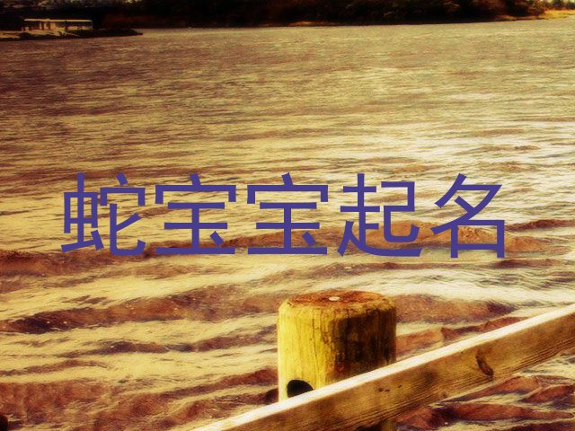 蛇宝宝起名