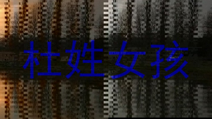 杜姓女孩