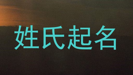 姓氏起名