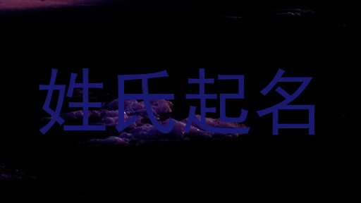 姓氏起名